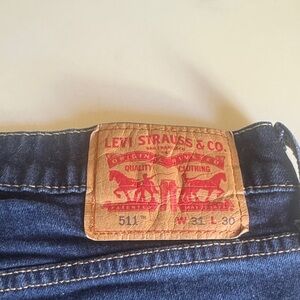 Levi's Blue Skinny Jeans